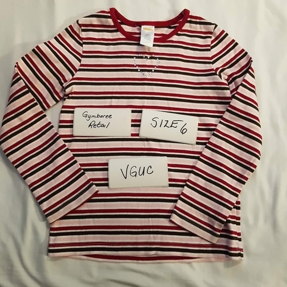 Gymboree striped size 6 tshirt - Picture 1 of 3